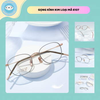 Gọng kim loại mã 6107